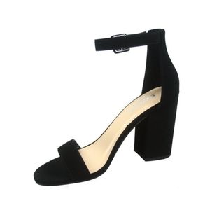 SODA chunky high heel shoes